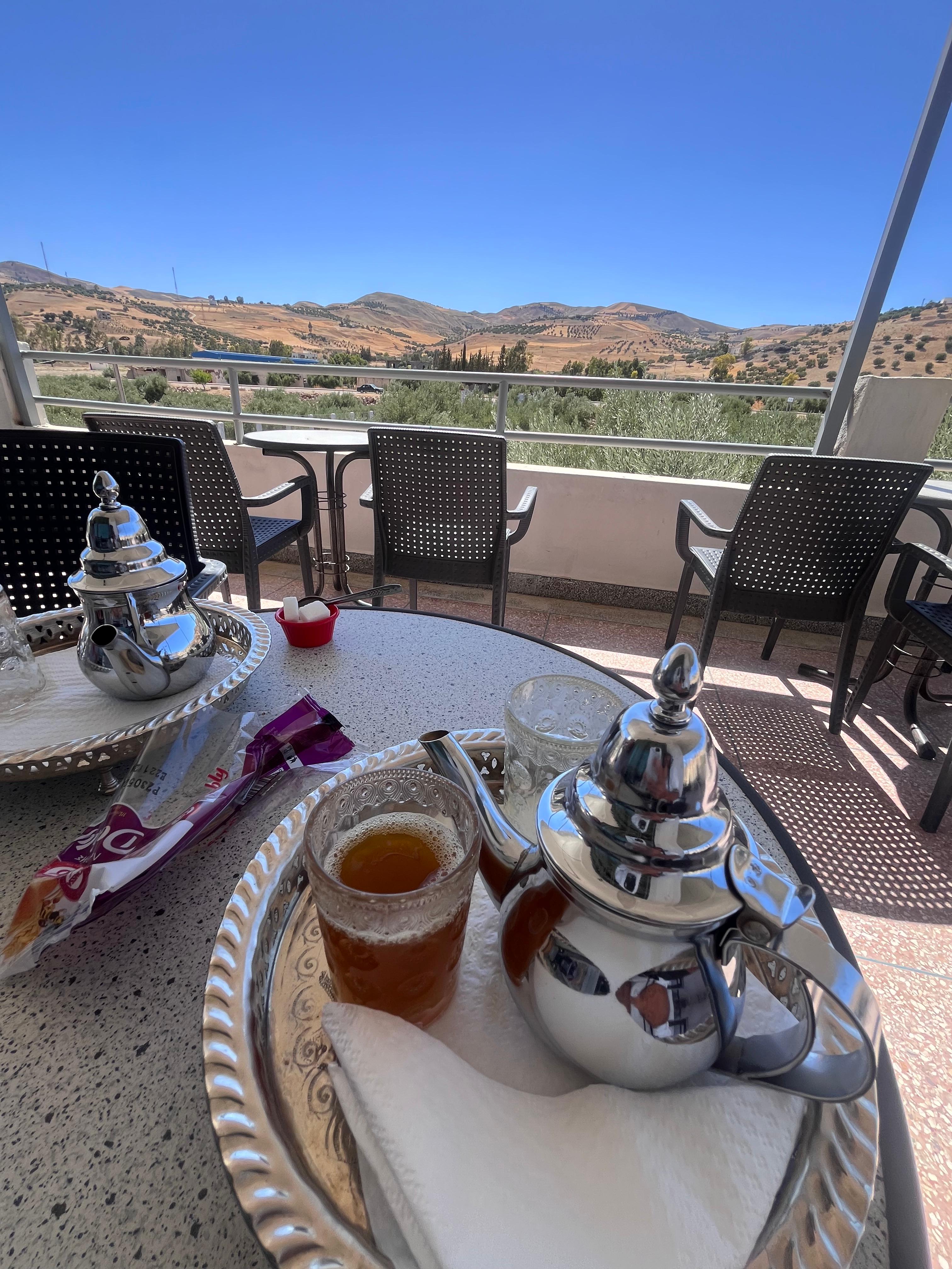 Ausblick Cafe Bonjour